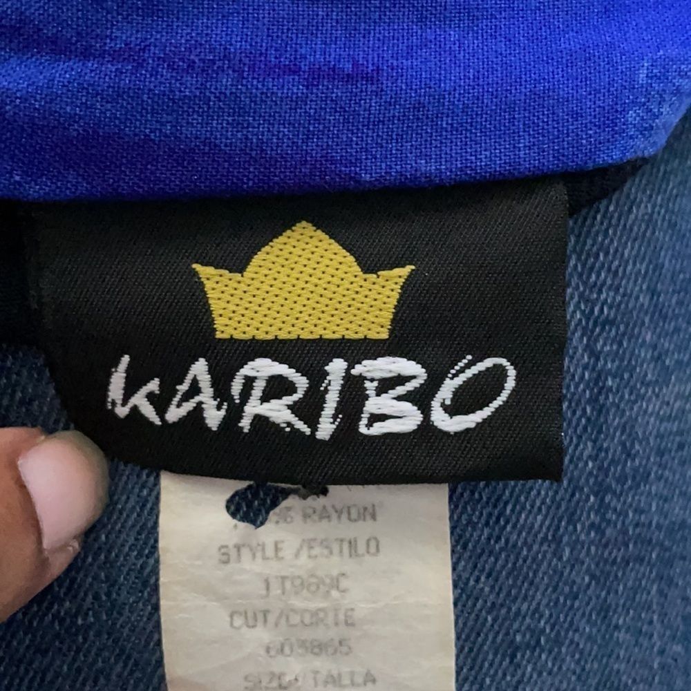 Long Sleeve Button Down Print Blouse - image 6